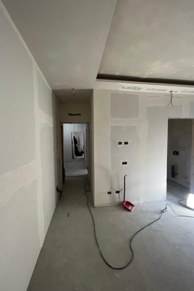 Cartongesso rifinito pronto per pittura - Civitavecchia